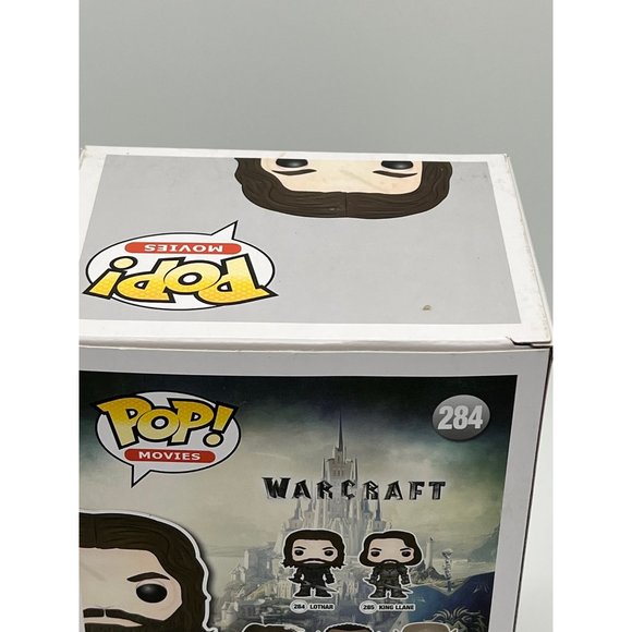 Funko Pop! Movies Warcraft Lothar Vinyl Figure #284 NEW - Picture 5 of 8